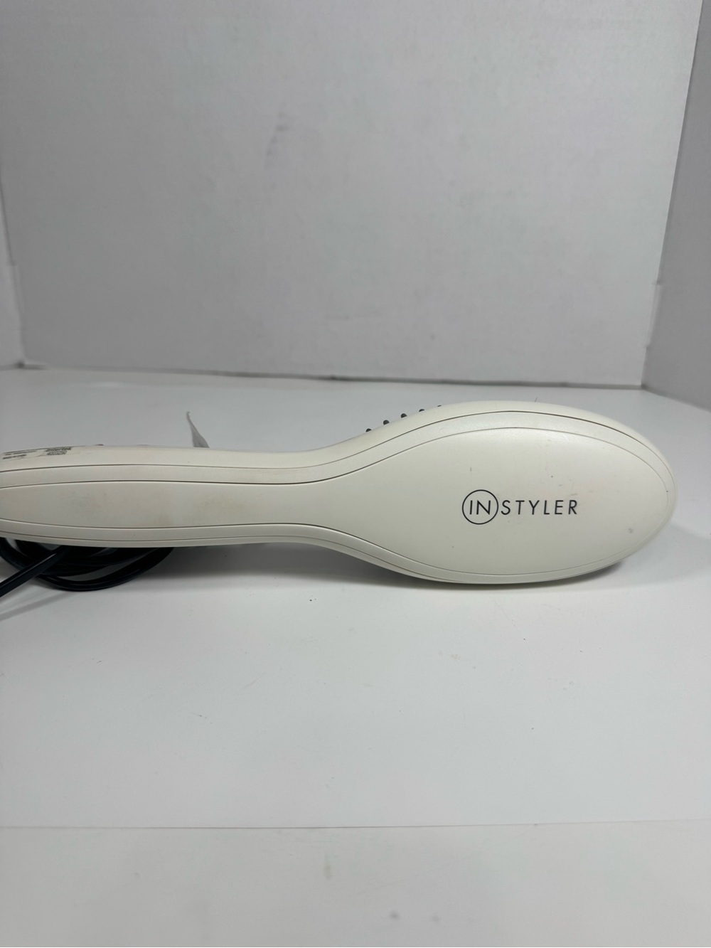 INSTYLER White Heated Hair Styling Brush for Women